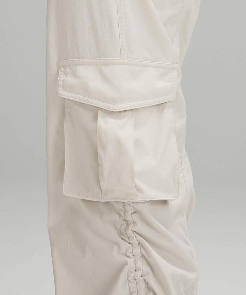 Pantalon Lululemon Dance Studio Relaxed-Fit Mid-Rise Cargo Mujer Beige Chile | 257VDENGO