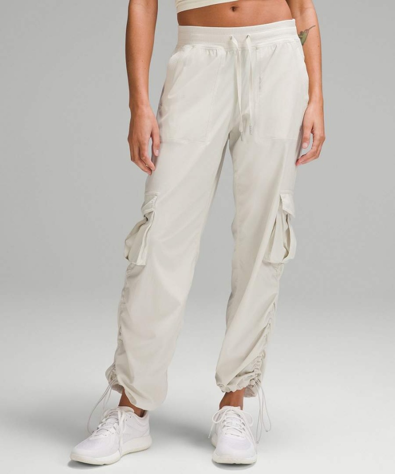 Pantalon Lululemon Dance Studio Relaxed-Fit Mid-Rise Cargo Mujer Beige Chile | 257VDENGO