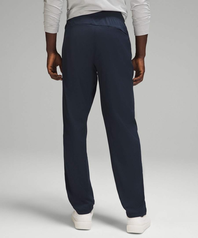 Pantalon Lululemon Ligeros Twill Classic-Fit Hombre Azul Marino Chile | 163SPBZRL