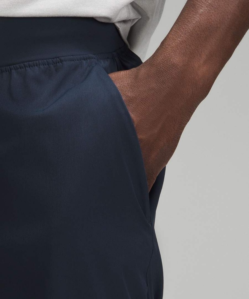 Pantalon Lululemon Ligeros Twill Classic-Fit Hombre Azul Marino Chile | 163SPBZRL