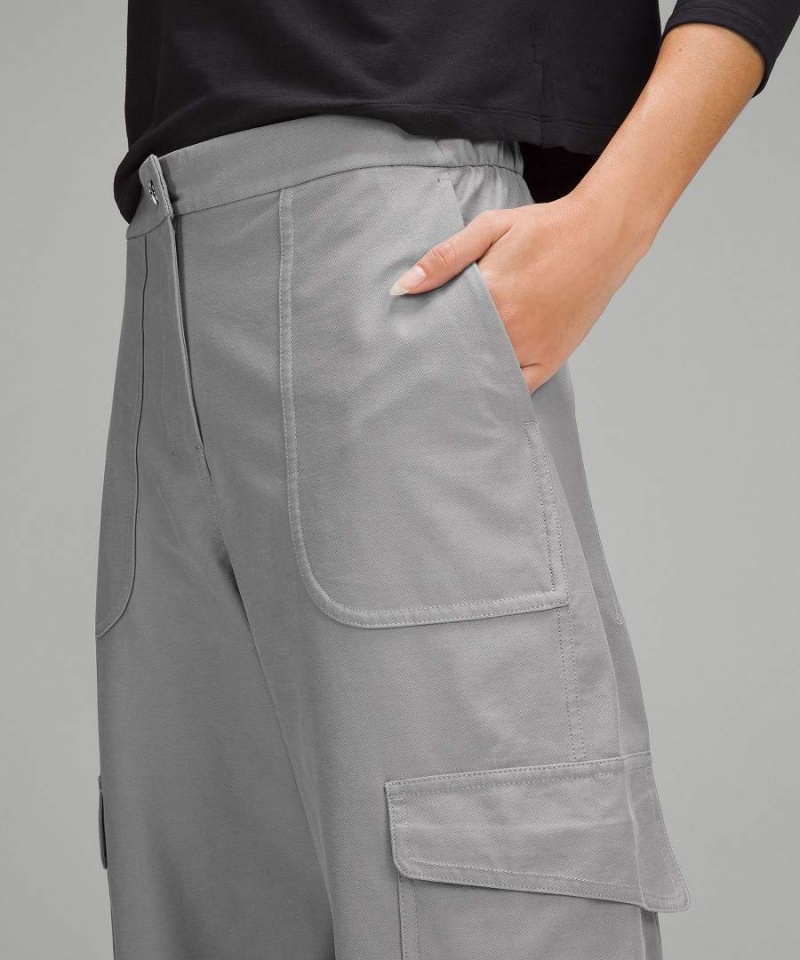 Pantalon Lululemon Light Utilitech Cargo Pocket High-Rise Mujer Gris Chile | 931GVTWKQ