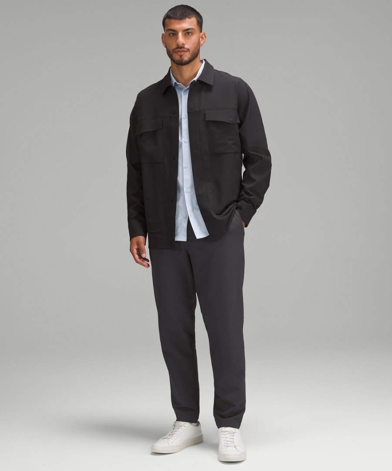 Pantalon Lululemon New Venture Pique Hombre Gris Oscuro Chile | 934DWUSJP