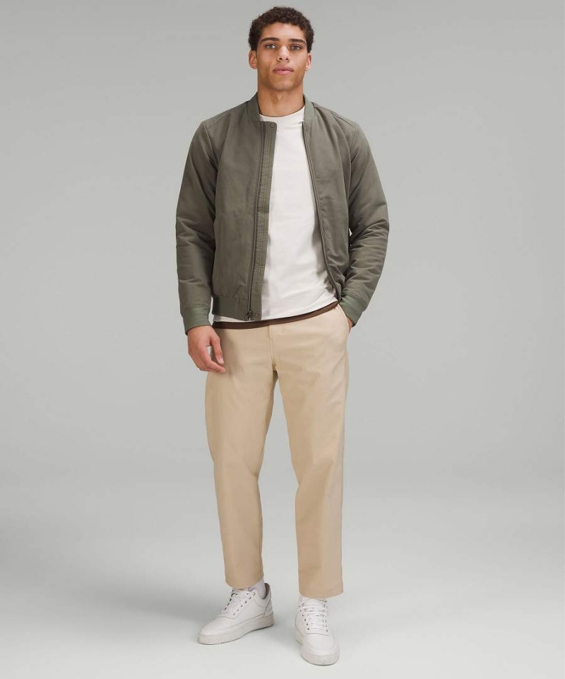 Pantalon Lululemon Relaxed Tapered Hombre Kaki Chile | 174SKQBAN