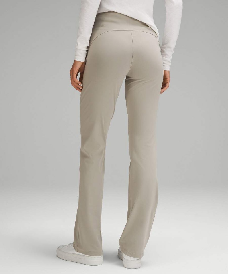 Pantalon Lululemon Smooth Fit Pull-On High-Rise Mujer Gris Oscuro Chile | 625SHQDRX