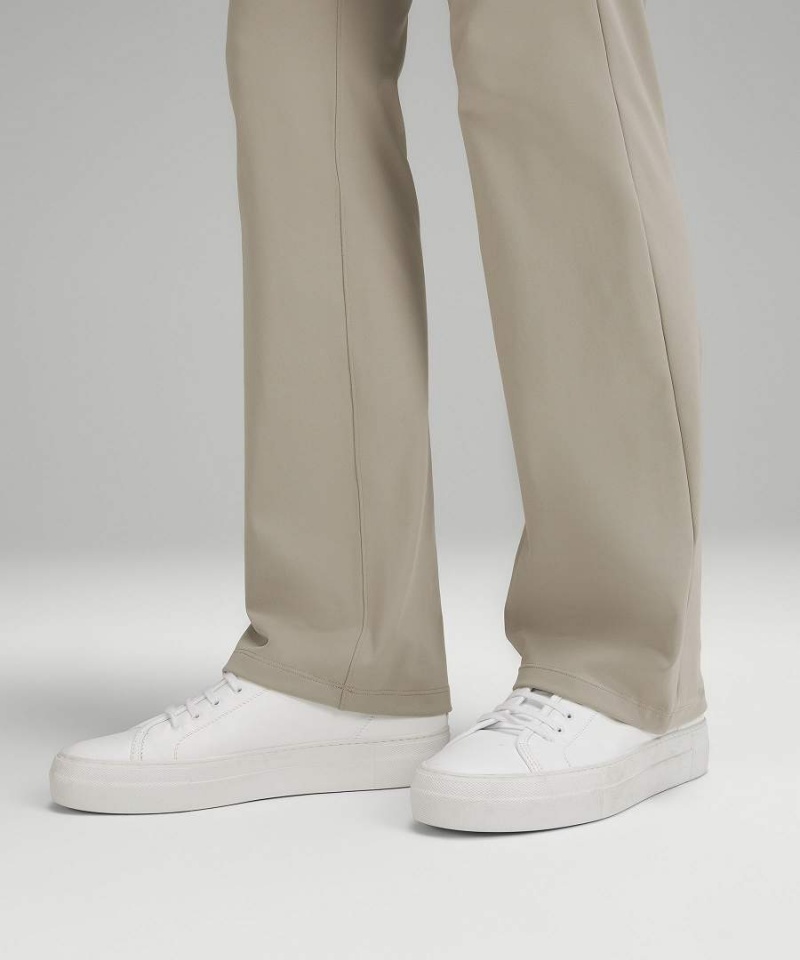 Pantalon Lululemon Smooth Fit Pull-On High-Rise Mujer Gris Oscuro Chile | 625SHQDRX