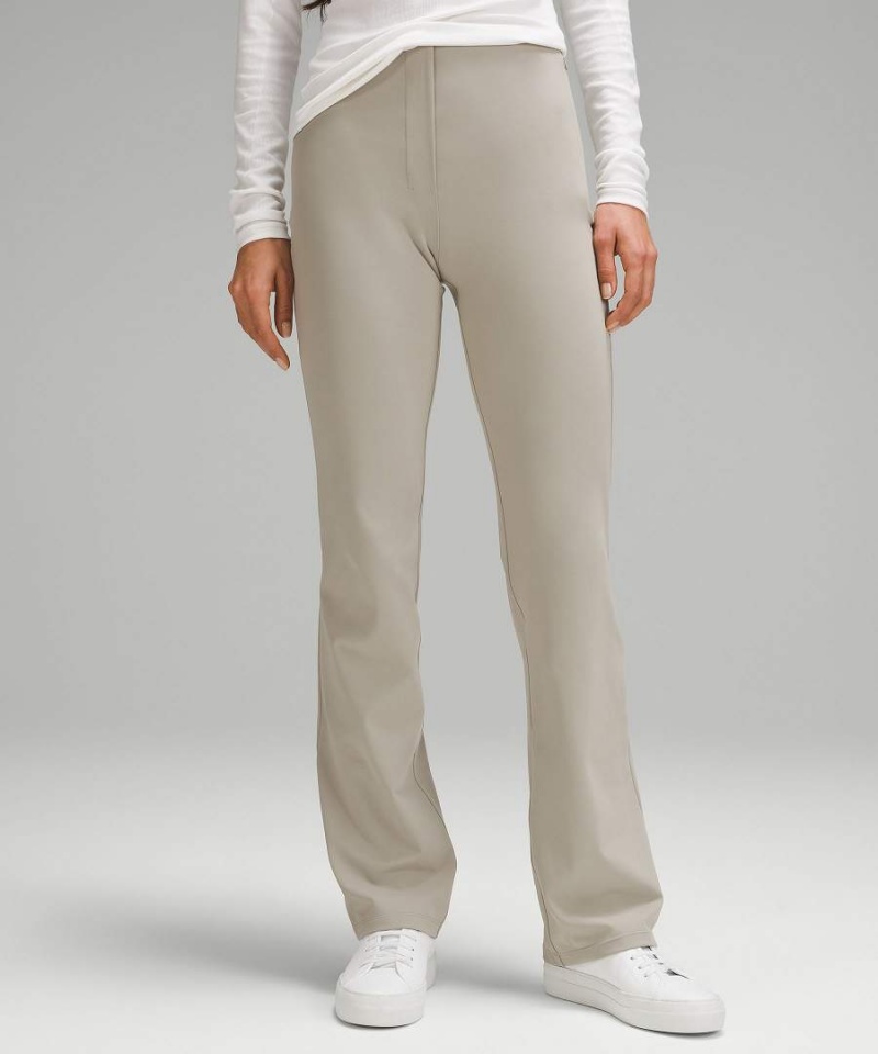 Pantalon Lululemon Smooth Fit Pull-On High-Rise Mujer Gris Oscuro Chile | 625SHQDRX
