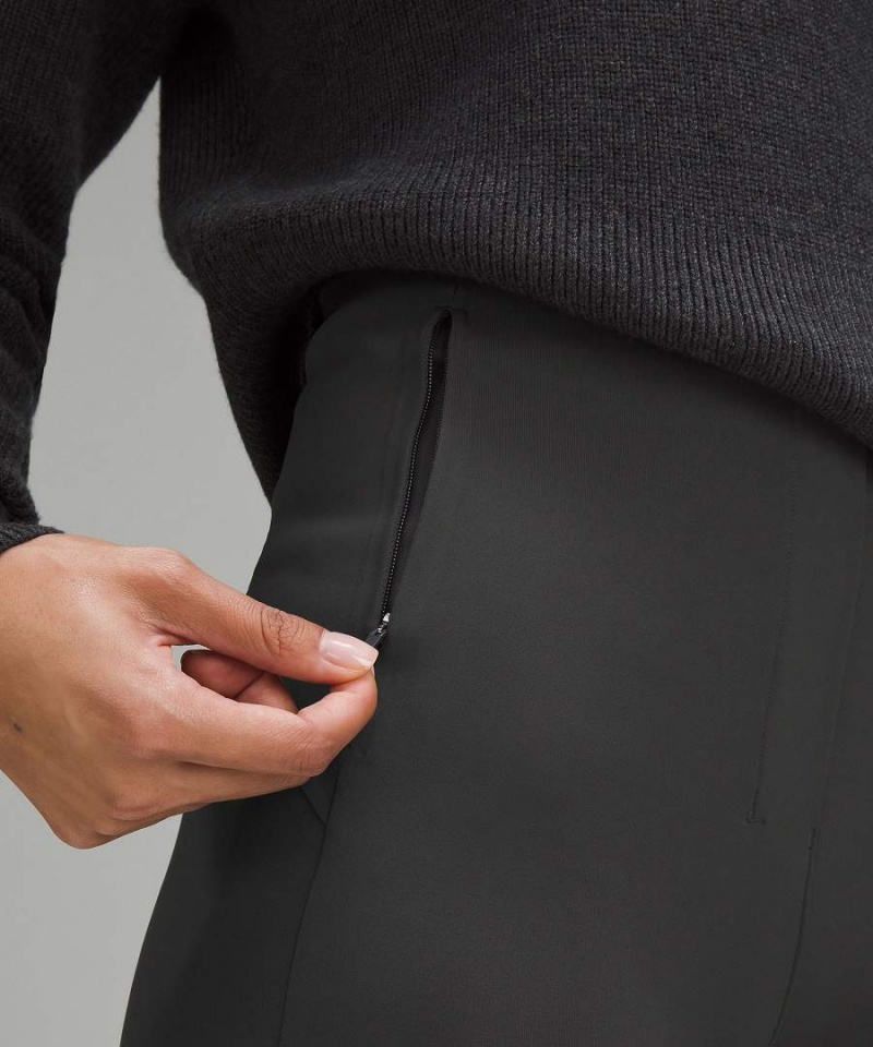 Pantalon Lululemon Smooth Fit Pull-On High-RiseTall Mujer Gris Oscuro Chile | 914TXJSCD