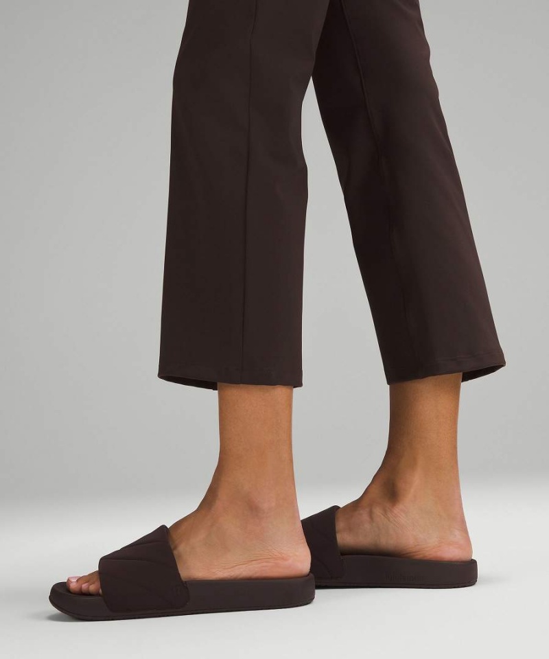 Pantalon Lululemon Smooth Fit Pull-On High-Rise Cropped Mujer Chocolate Chile | 537DSRPZE