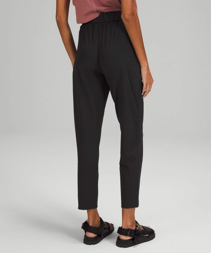 Pantalon Lululemon Stretch High-Rise 7/8 Length Mujer Negras Chile | 564ZIRCJS