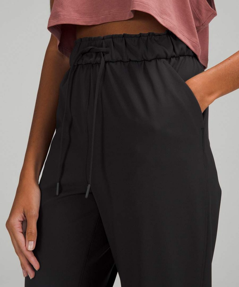 Pantalon Lululemon Stretch High-Rise 7/8 Length Mujer Negras Chile | 564ZIRCJS