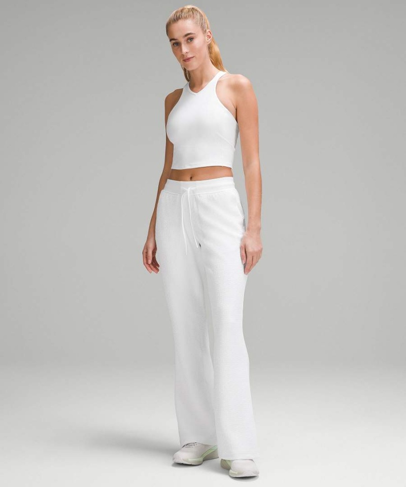 Pantalon Lululemon Textured High-Rise Flared Pista 32