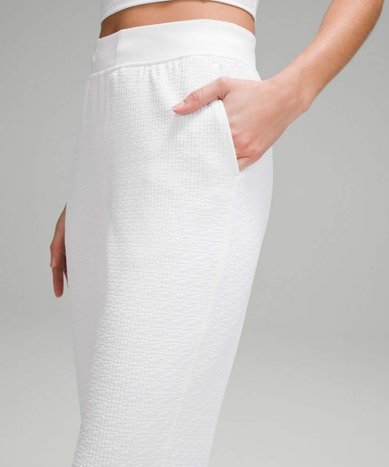 Pantalon Lululemon Textured High-Rise Flared Pista 32