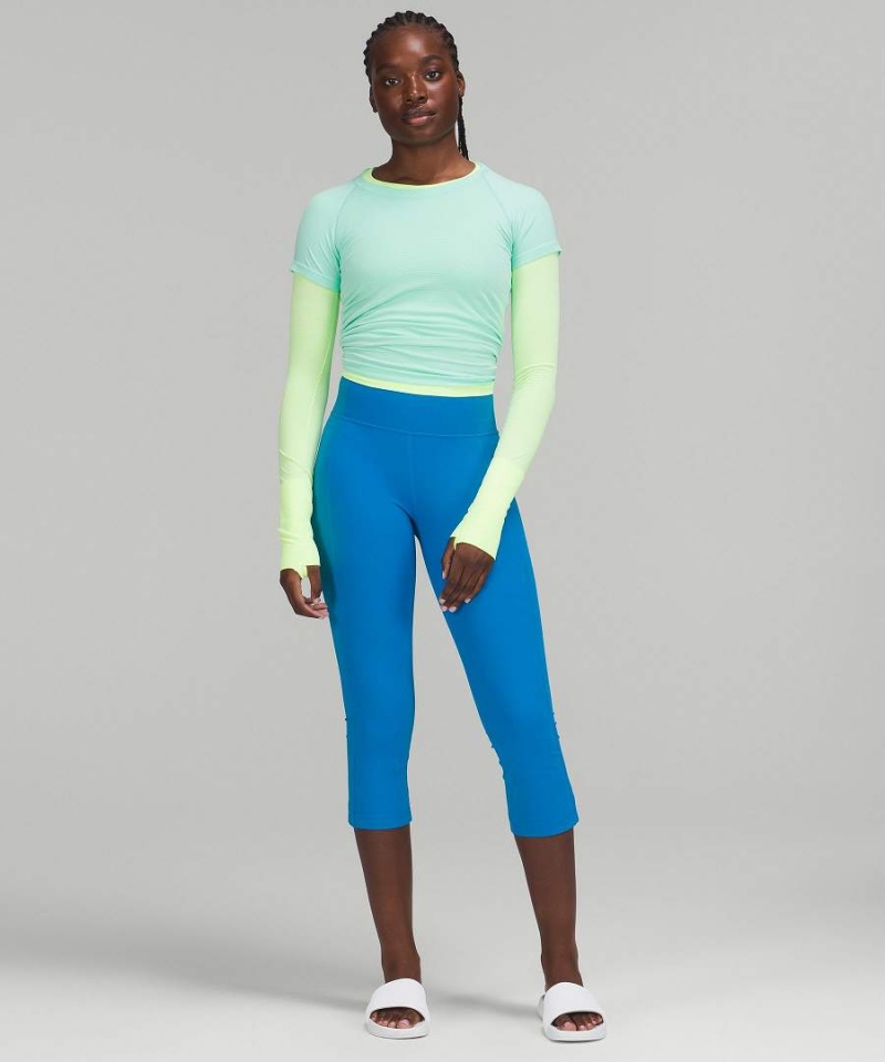 Pantalon Lululemon Throwback Gather and Crow High-Rise Crop 21