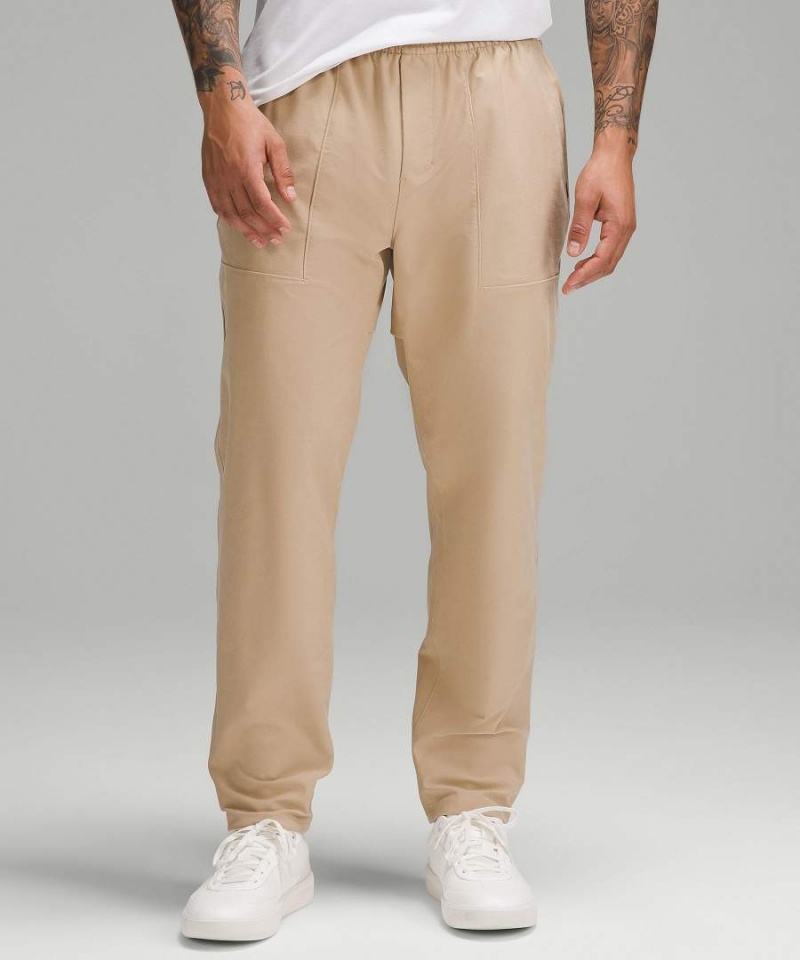 Pantalon Lululemon Utilitech Classic-Fit Pull-On Hombre Kaki Chile | 213KRFLVW
