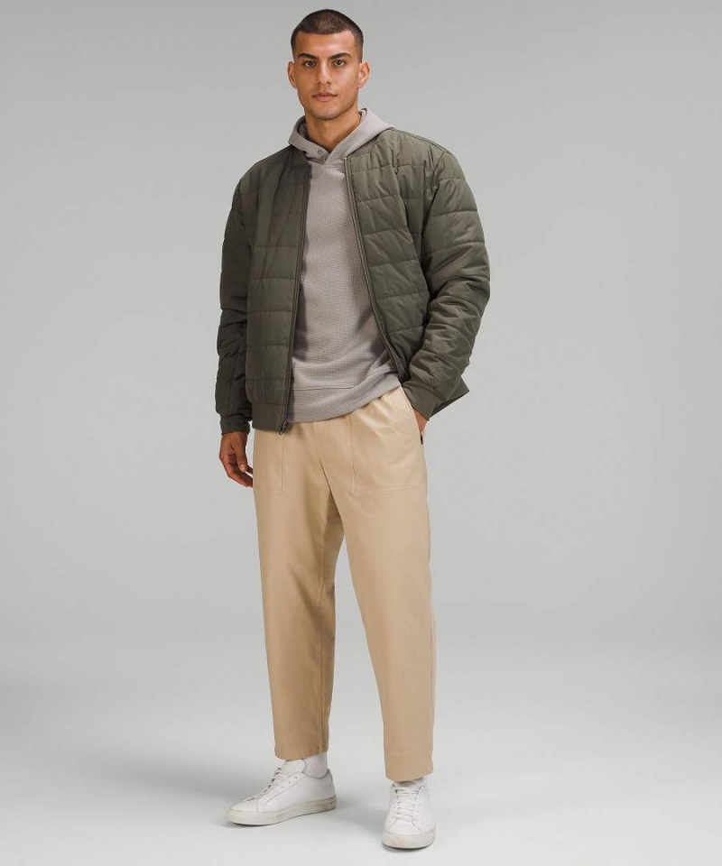 Pantalon Lululemon Utilitech Pull-On Relaxed-Fit Hombre Kaki Chile | 342ZSTQYN