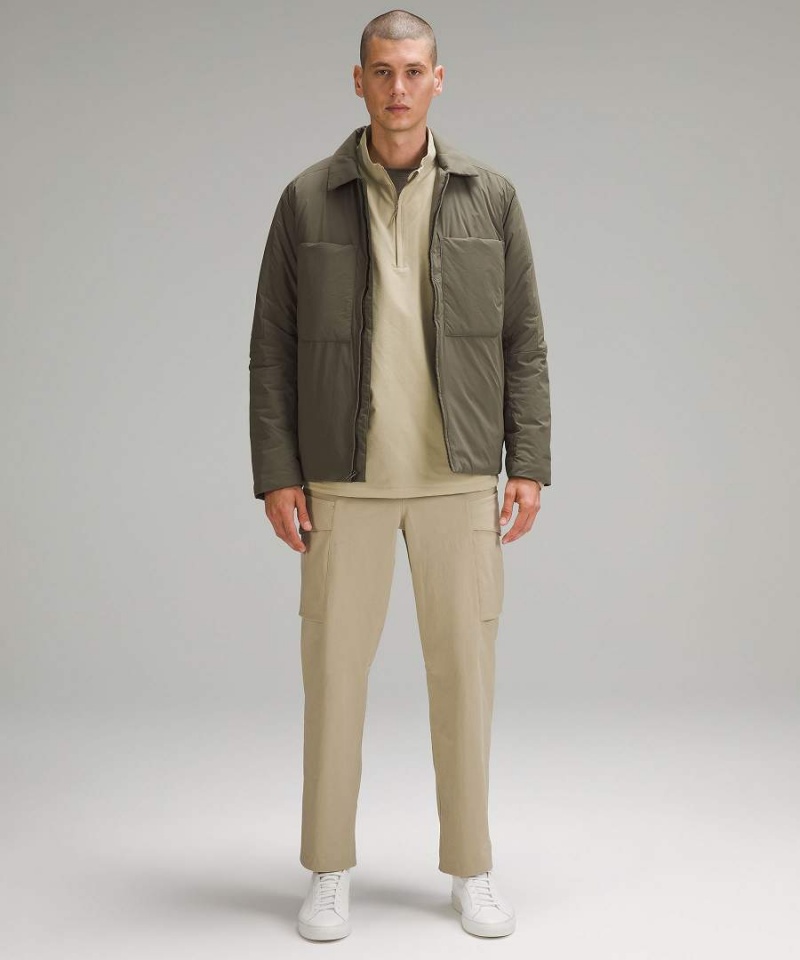 Pantalon Lululemon VersaTwill Relaxed-Fit Cargo Hombre Kaki Chile | 351IVNLOS