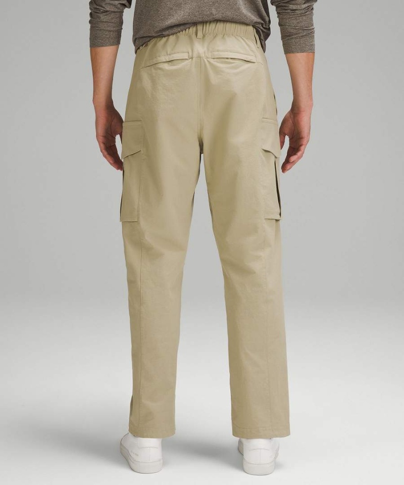 Pantalon Lululemon VersaTwill Relaxed-Fit Cargo Hombre Kaki Chile | 351IVNLOS