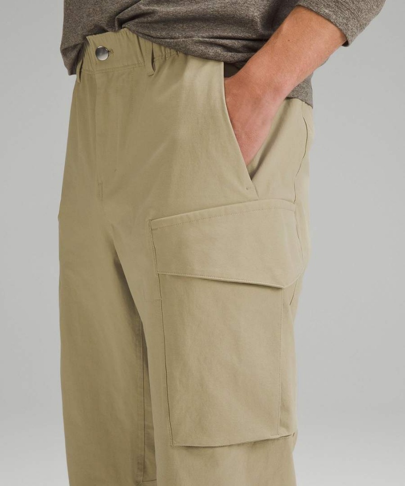 Pantalon Lululemon VersaTwill Relaxed-Fit Cargo Hombre Kaki Chile | 351IVNLOS