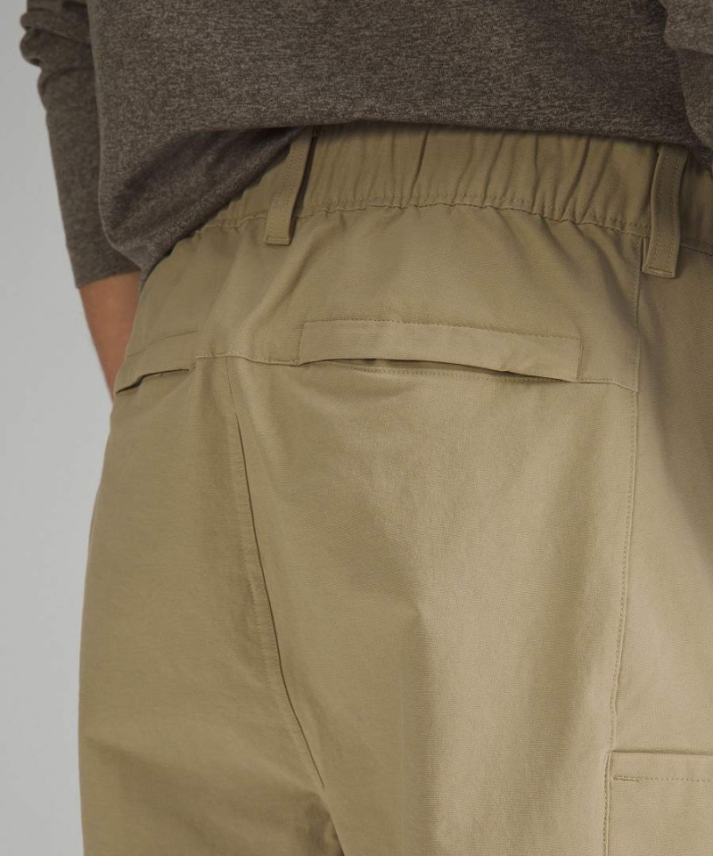 Pantalon Lululemon VersaTwill Relaxed-Fit Cargo Hombre Kaki Chile | 351IVNLOS