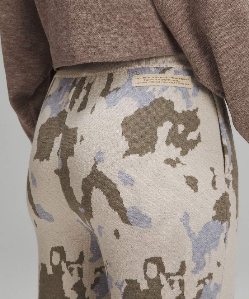 Pantalon Lululemon lab Merino Lana-Knit High-Rise Slouch Mujer Multicolor Chile | 861ZLIHQU