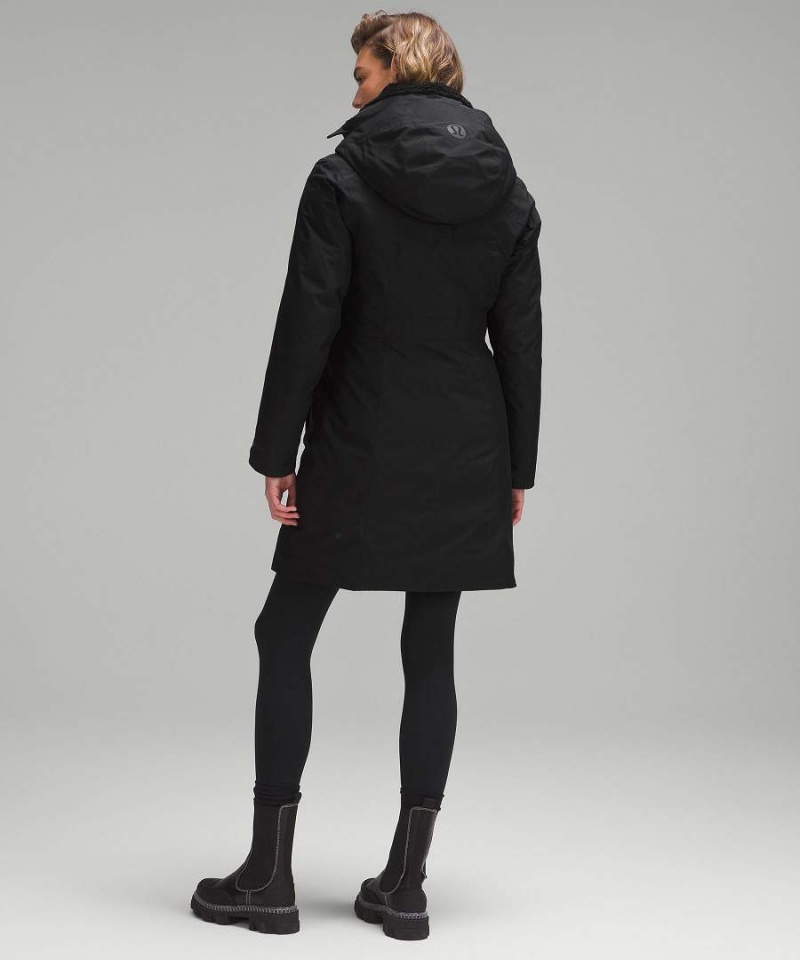 Parka Lululemon Snow Warrior Mujer Negras Chile | 016SBXFCW