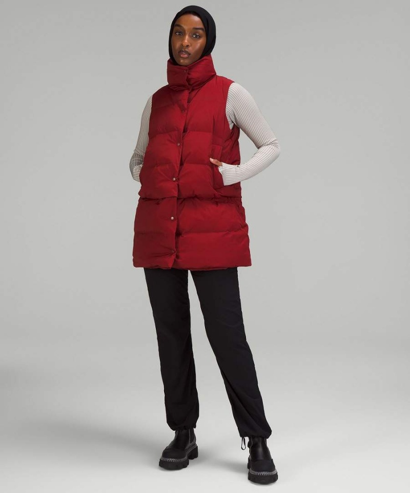 Parka Lululemon Transformable Mujer Rojas Oscuro Chile | 752CNTDLH