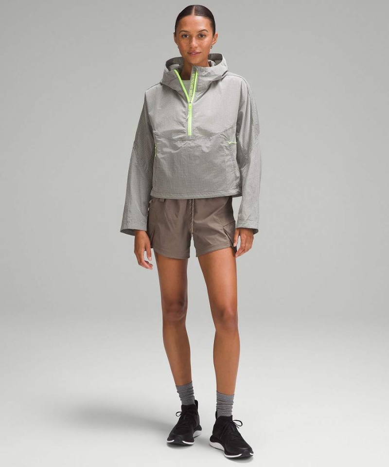 Pullover Lululemon Ripstop Half-Zip Senderismo Mujer Blancas Chile | 021TIFKJW