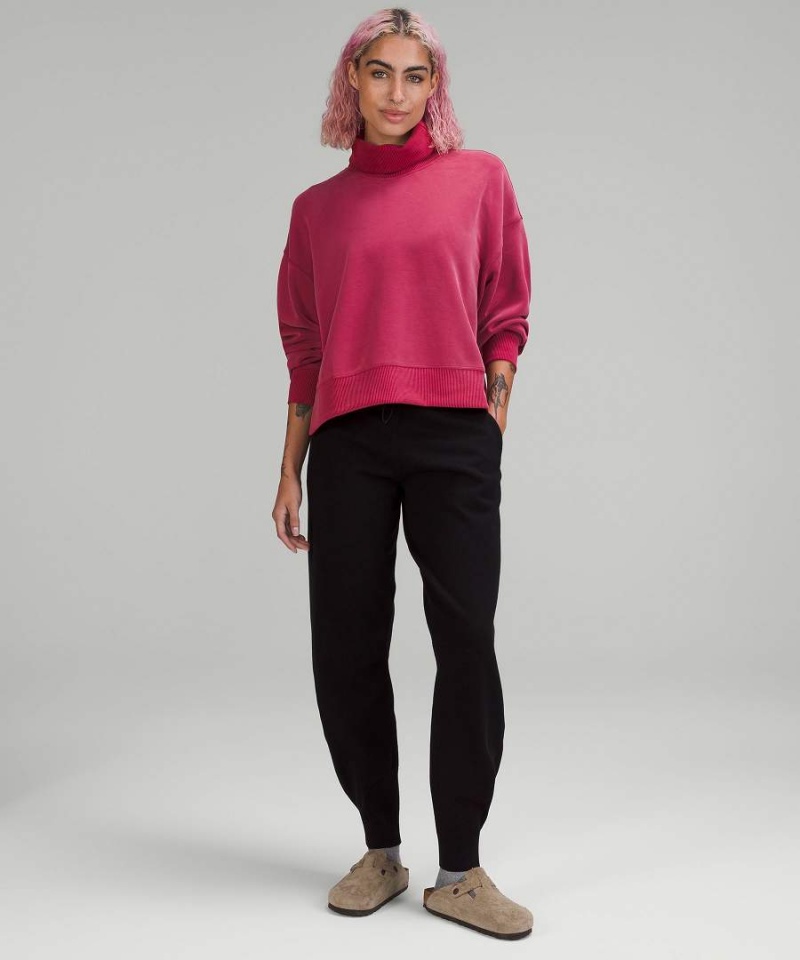 Pullover Lululemon Softstreme Turtleneck Mujer Burdeos Chile | 104WYCSNA