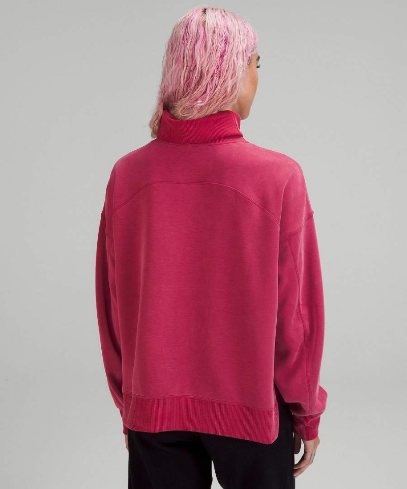 Pullover Lululemon Softstreme Turtleneck Mujer Burdeos Chile | 104WYCSNA