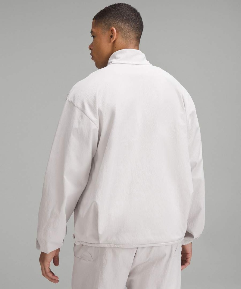 Pullover Lululemon lab Stretch Woven Half-Zip Hombre Blancas Chile | 573VFOGDY