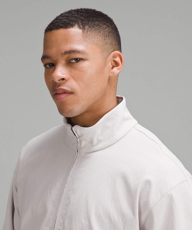 Pullover Lululemon lab Stretch Woven Half-Zip Hombre Blancas Chile | 573VFOGDY