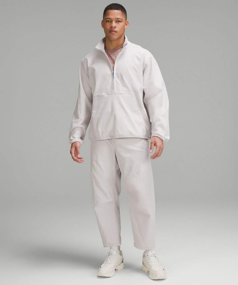 Pullover Lululemon lab Stretch Woven Half-Zip Hombre Blancas Chile | 573VFOGDY