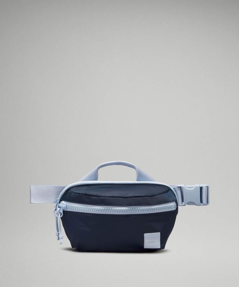 Riñonera Lululemon All Day Essentials 2.5L Hombre Azul Marino Azules Beige Chile | 830PIHYLB