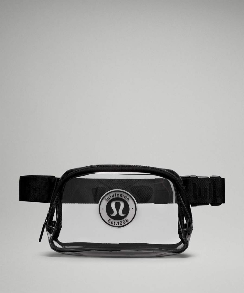 Riñonera Lululemon Everywhere 1L Clear Logo Hombre Negras Chile | 138DZPBEQ
