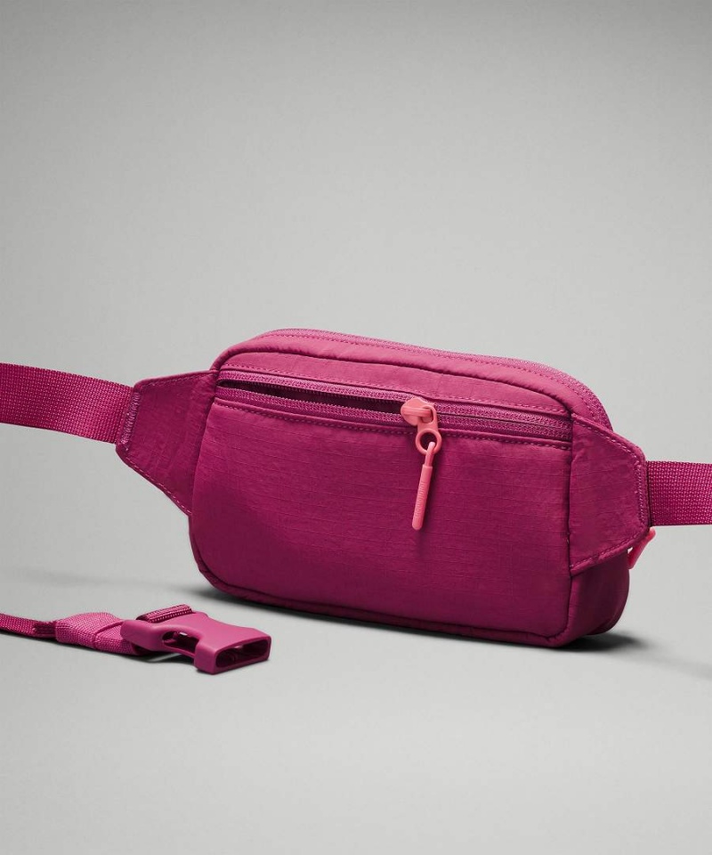 Riñonera Lululemon Everywhere Mini Ripstop Mujer Moradas Rosas Chile | 054VWXFIS
