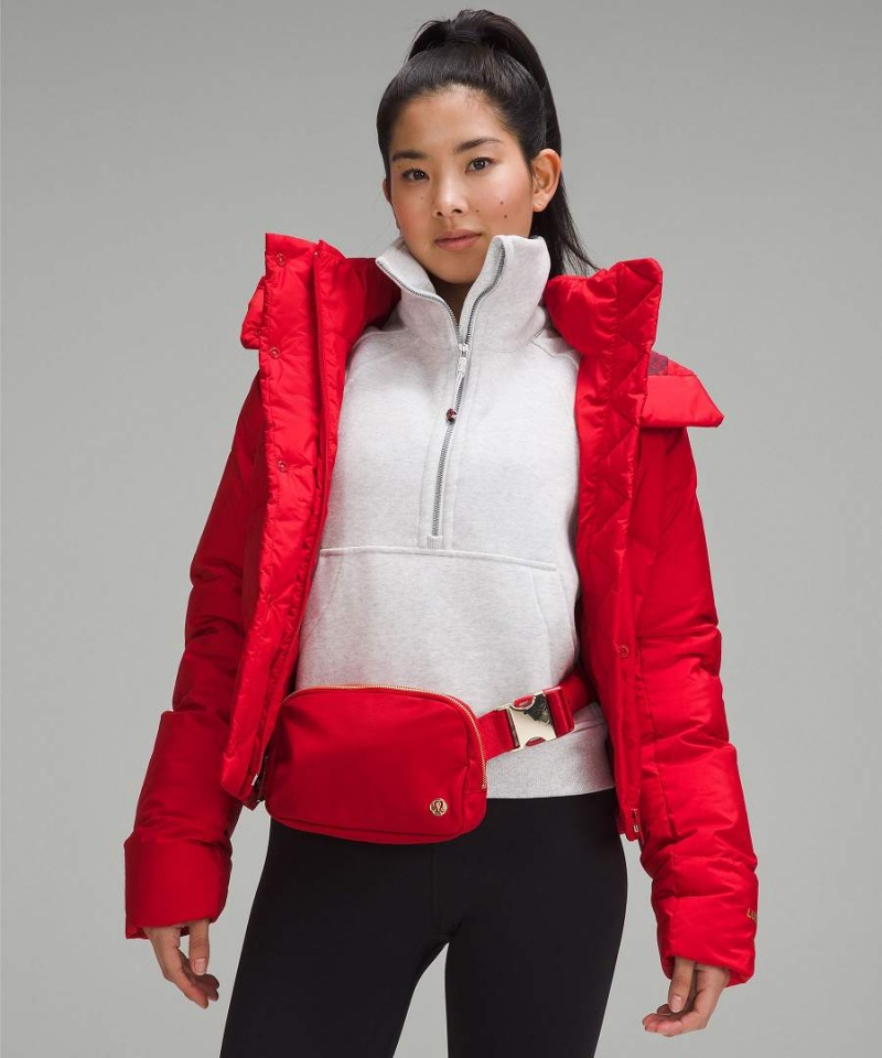 Riñonera Lululemon Lunar New Year Everywhere 1L Hombre Rojas Oscuro Doradas Chile | 275EDMSCF