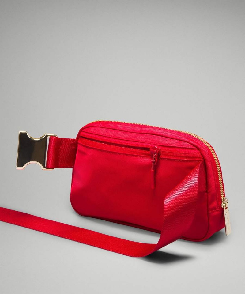 Riñonera Lululemon Lunar New Year Everywhere 1L Hombre Rojas Oscuro Doradas Chile | 275EDMSCF