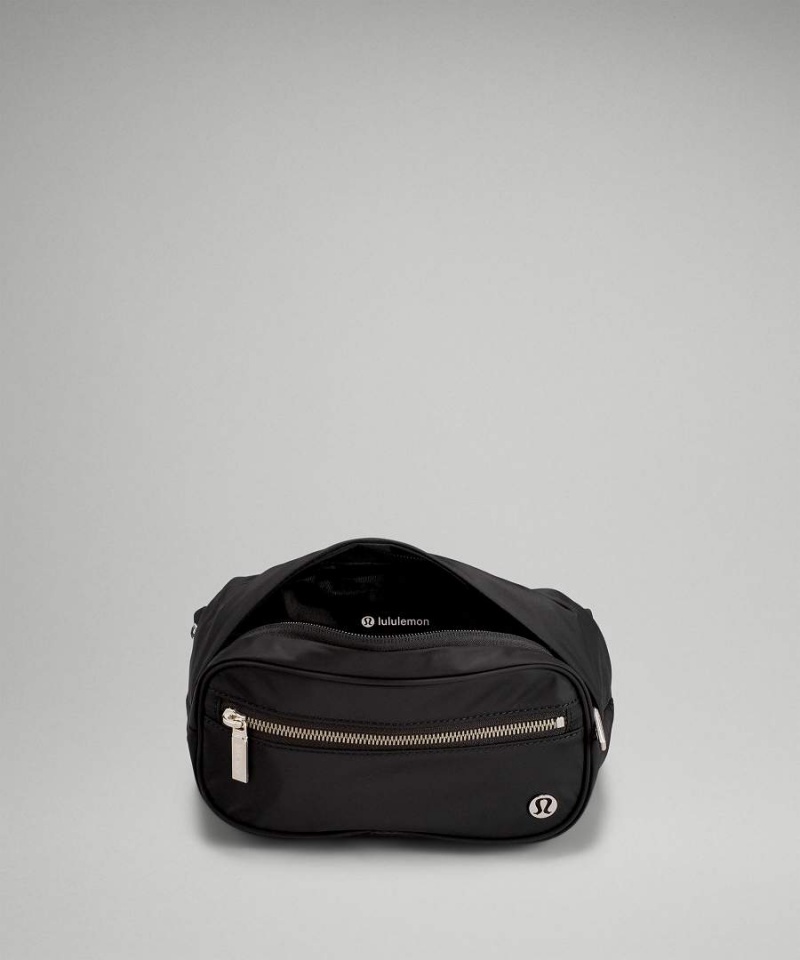 Riñonera Lululemon Wunderlust 1.8L Hombre Negras Chile | 583IOKGPQ