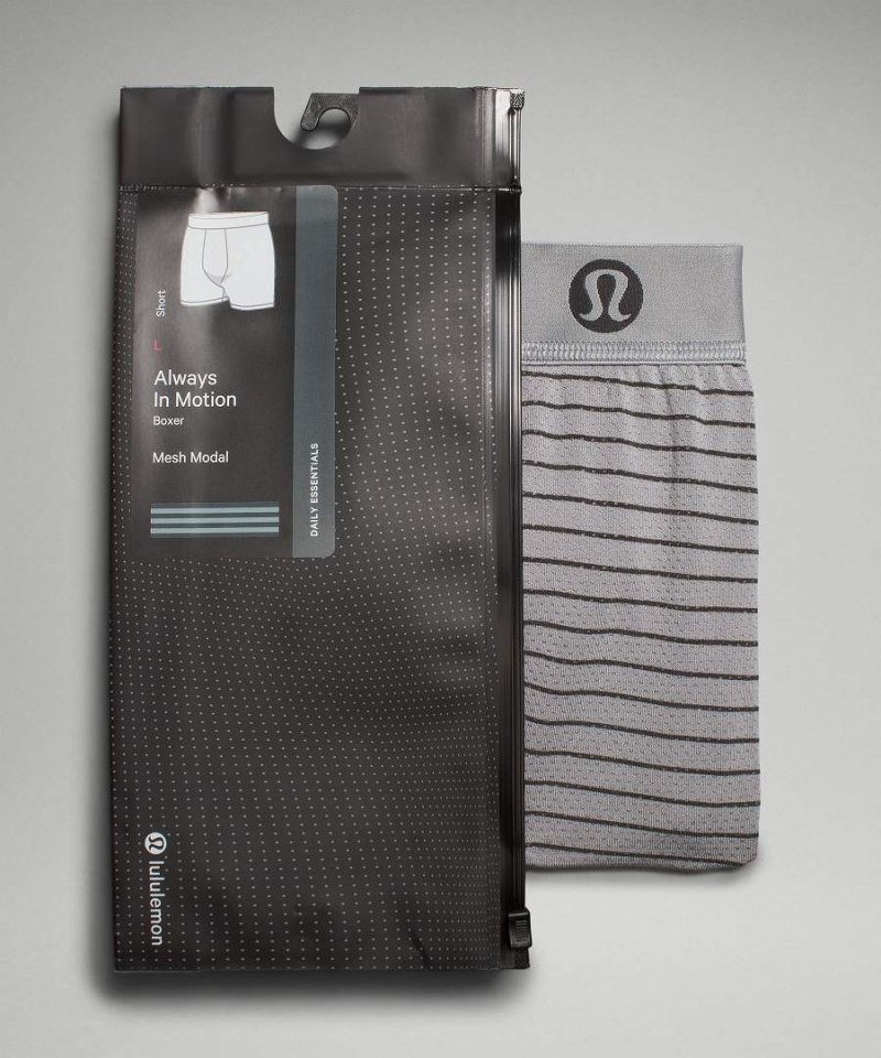 Ropa Interior Lululemon Always In Motion Mesh Boxer 5