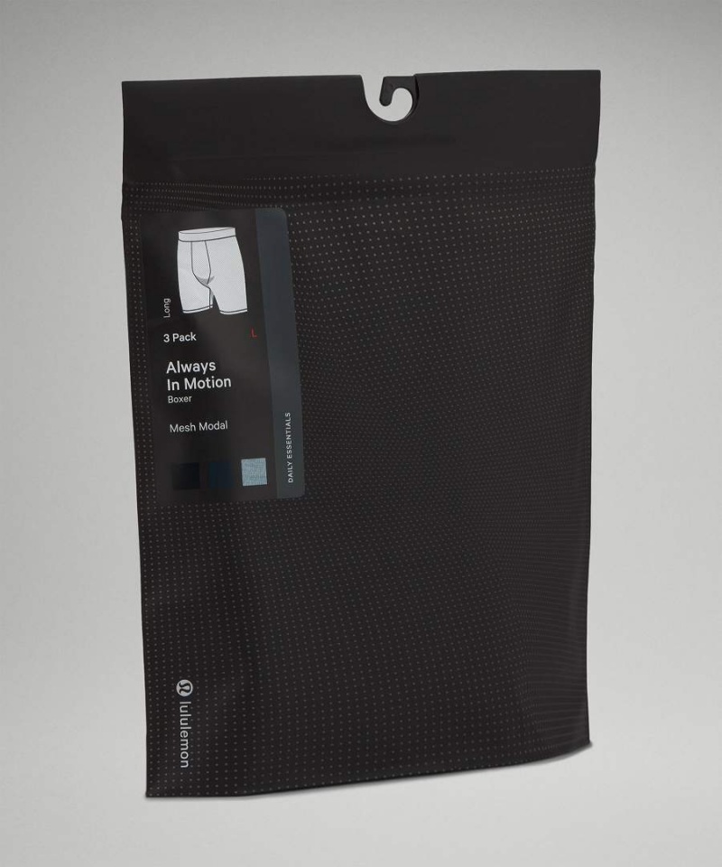 Ropa Interior Lululemon Always In Motion Long Mesh Boxer 7