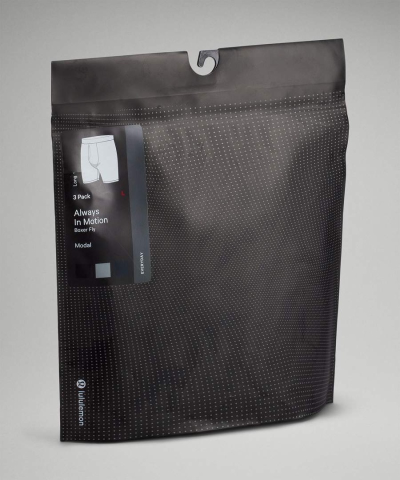 Ropa Interior Lululemon Always In Motion Long Boxer with Fly 7