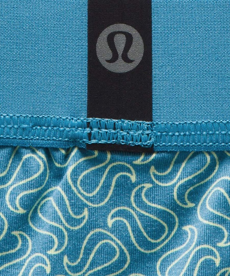 Ropa Interior Lululemon Always In Motion Brief with Fly Hombre Azules Chile | 470FDLRCV