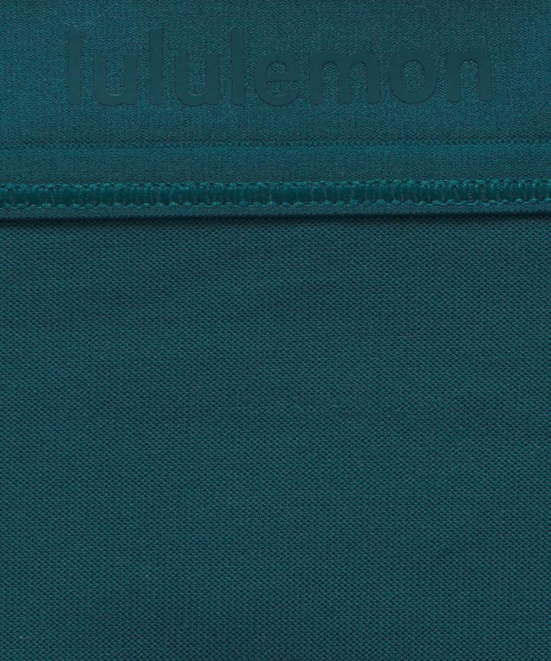 Ropa Interior Lululemon Nulu Mesh Logo High-Cintura Bikini Mujer Turquesa Chile | 391NKOVUF