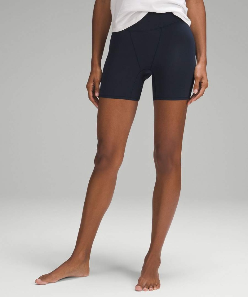Ropa Interior Lululemon UnderEase Super-High-Rise Shortie 2 Pack Mujer Azul Marino Gris Chile | 403JRUYSH