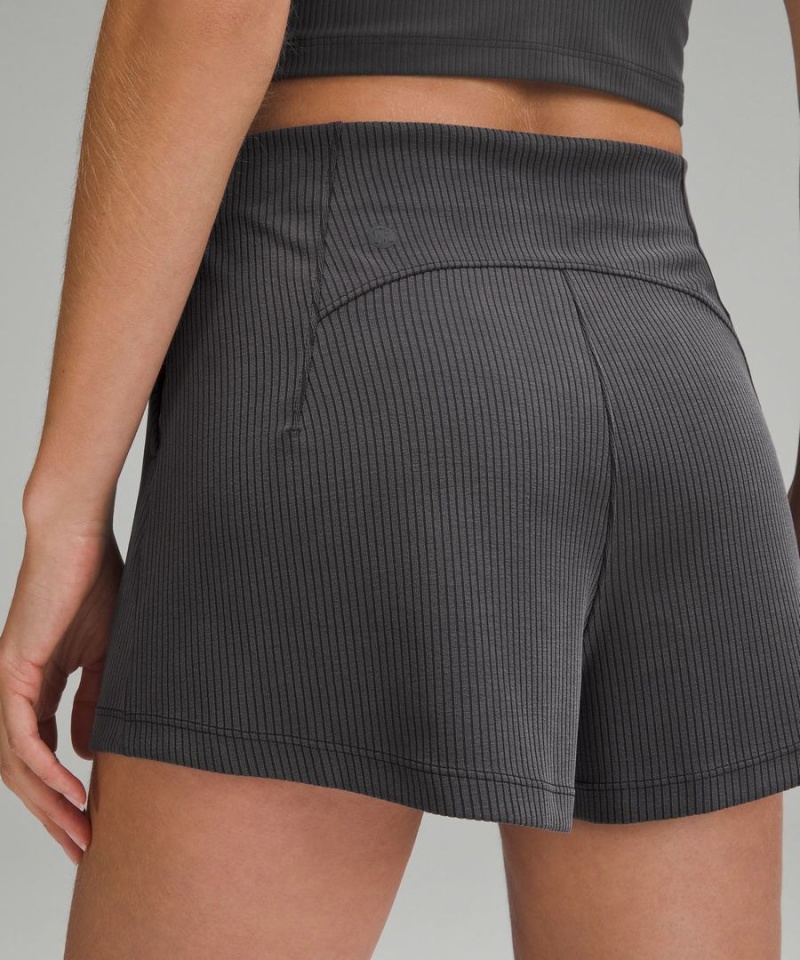Short Lululemon Acanalado Softstreme High-Rise 2