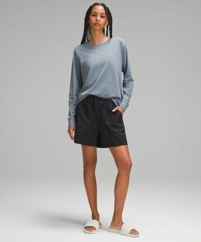 Short Lululemon Algodon-Blend Poplin 4