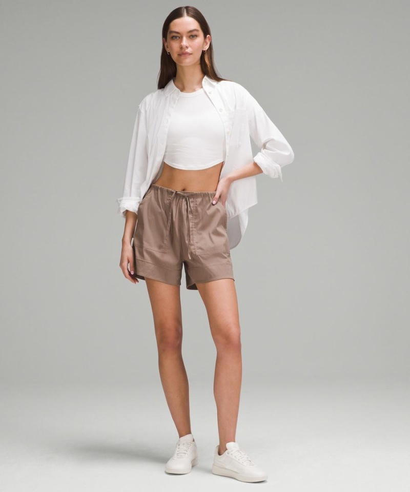 Short Lululemon Algodon-Blend Poplin 4