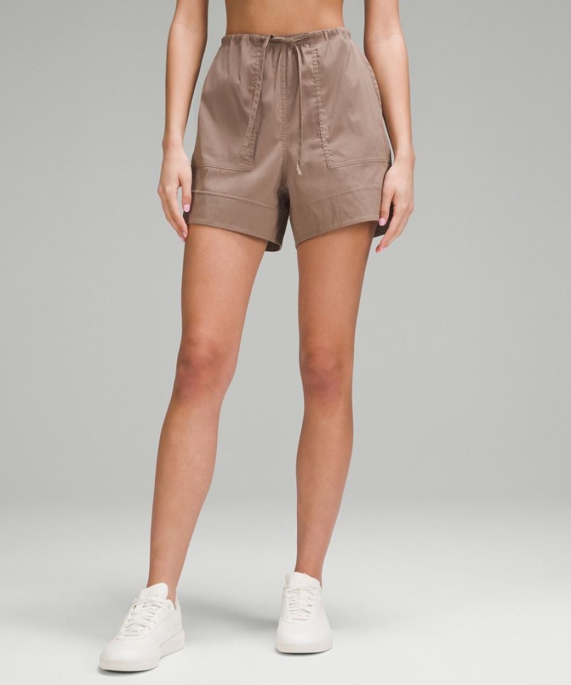 Short Lululemon Algodon-Blend Poplin 4\