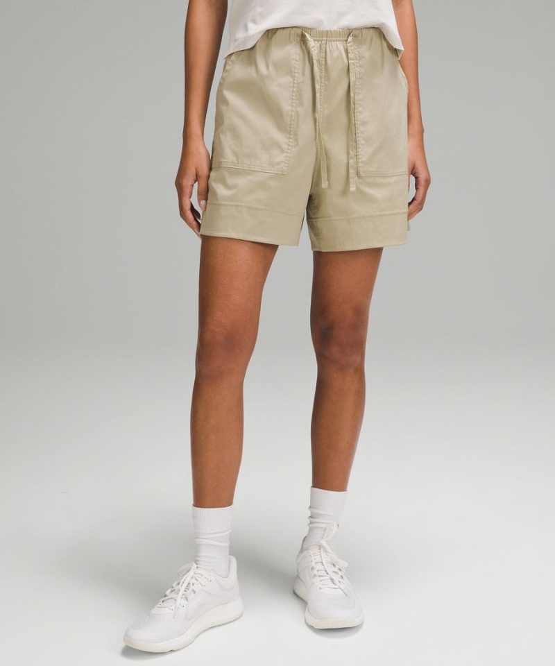 Short Lululemon Algodon-Blend Poplin 4\