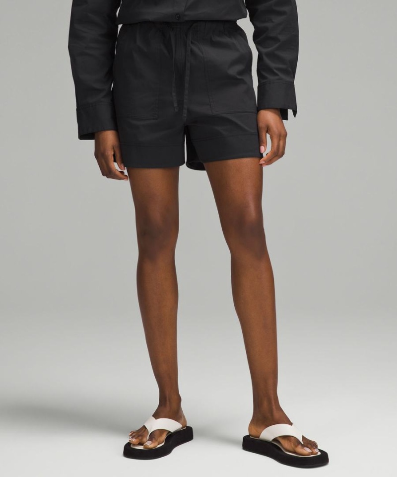 Short Lululemon Algodon-Blend Poplin 4\